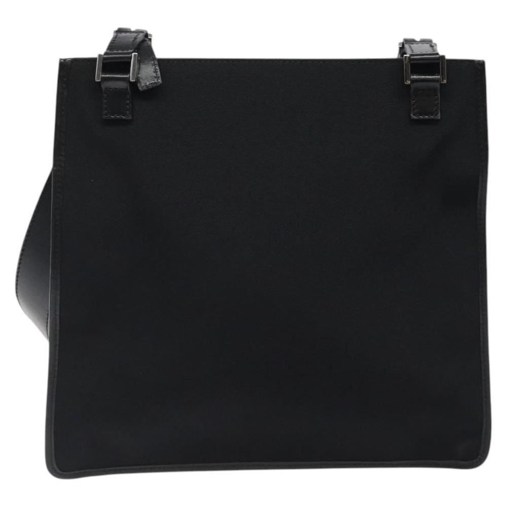 GUCCI Shoulder Bag Nylon Black Silver 92560 Auth ep8886 - Picture 2 of 16